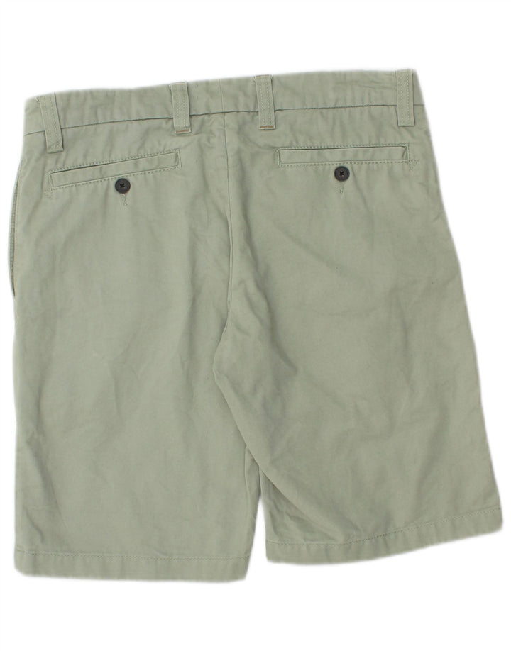 Jack Wills Herren-Chinoshorts W30 aus mittelgrüner Baumwolle