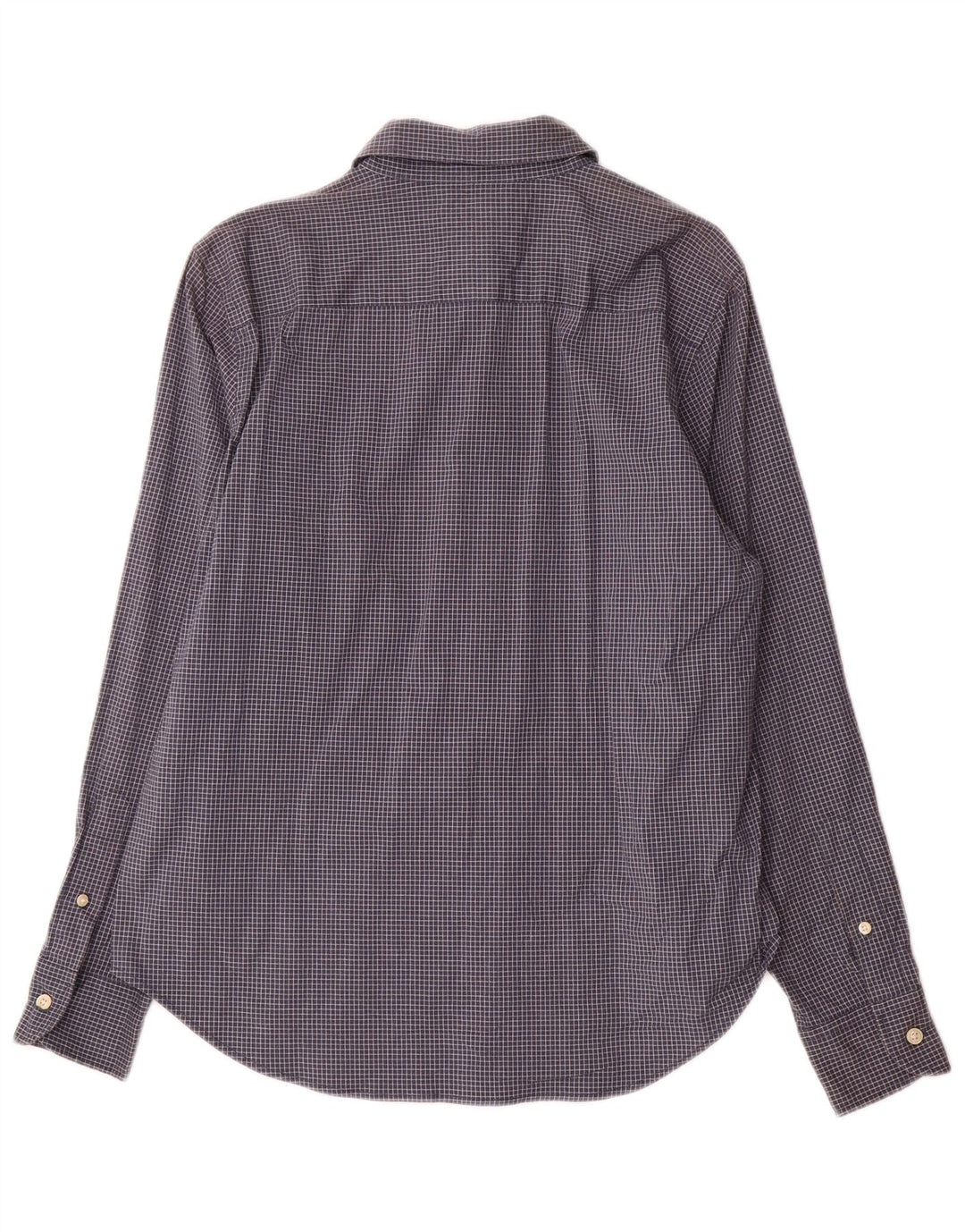 Ralph Lauren Damen-Hemd, US 12, groß, marineblau, kariert, Baumwolle