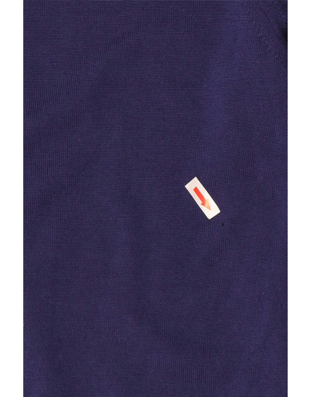 Zara Herren-Pullover mit V-Ausschnitt aus mittelvioletter Wolle