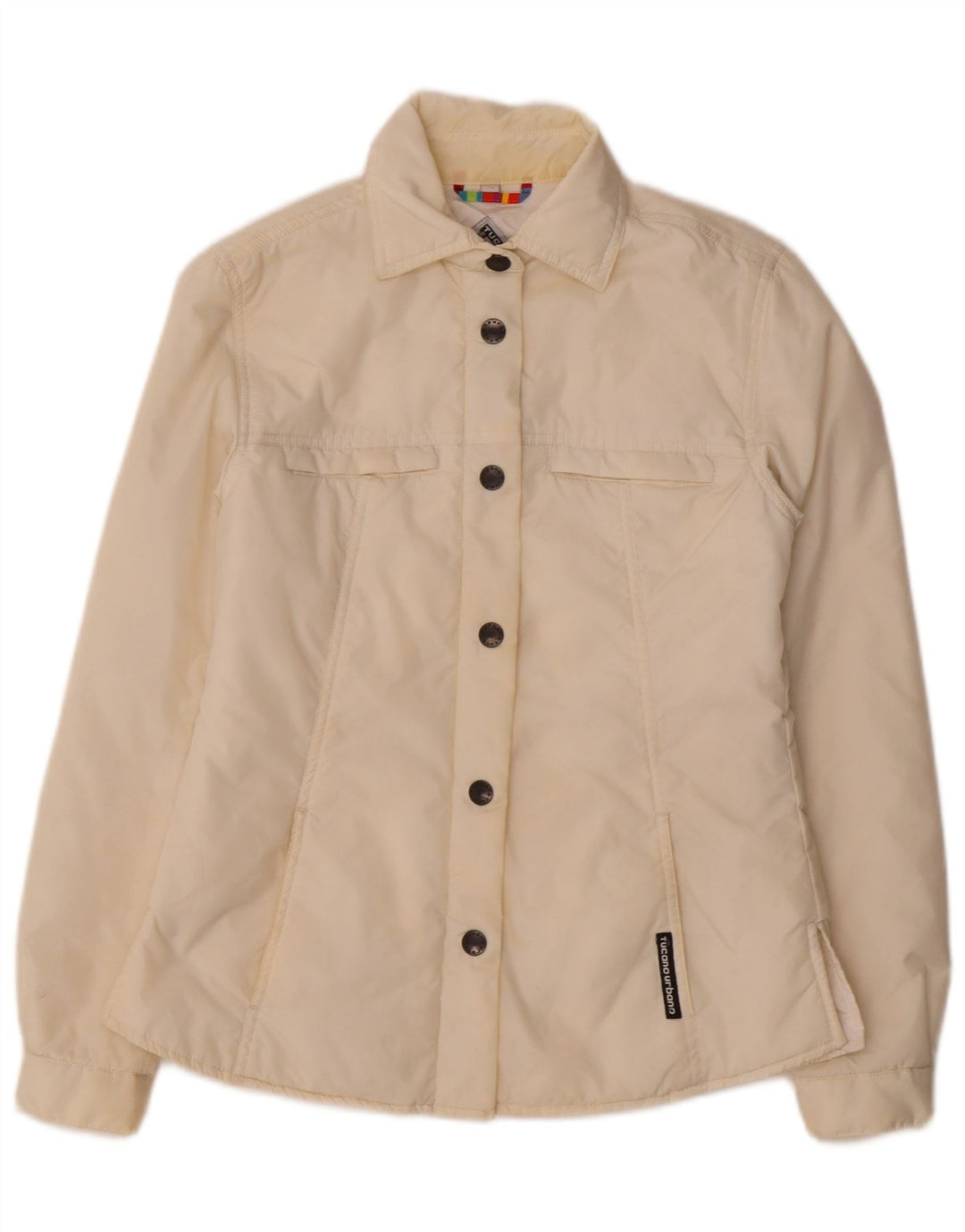Tucano Urbano Damen Wattierte Jacke UK 6 XS Beige Polyamid