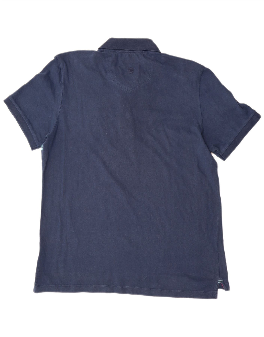 Fat Face Herren Poloshirt XL Marineblau gestreift