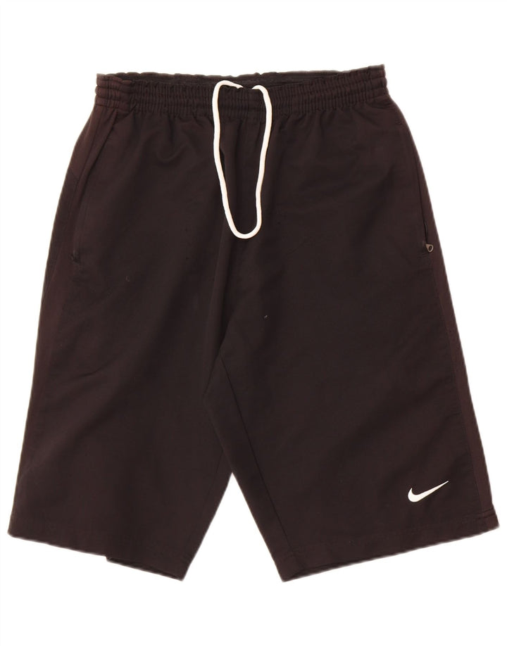 Nike Herren-Sportshorts, Größe S, Schwarz, Polyester