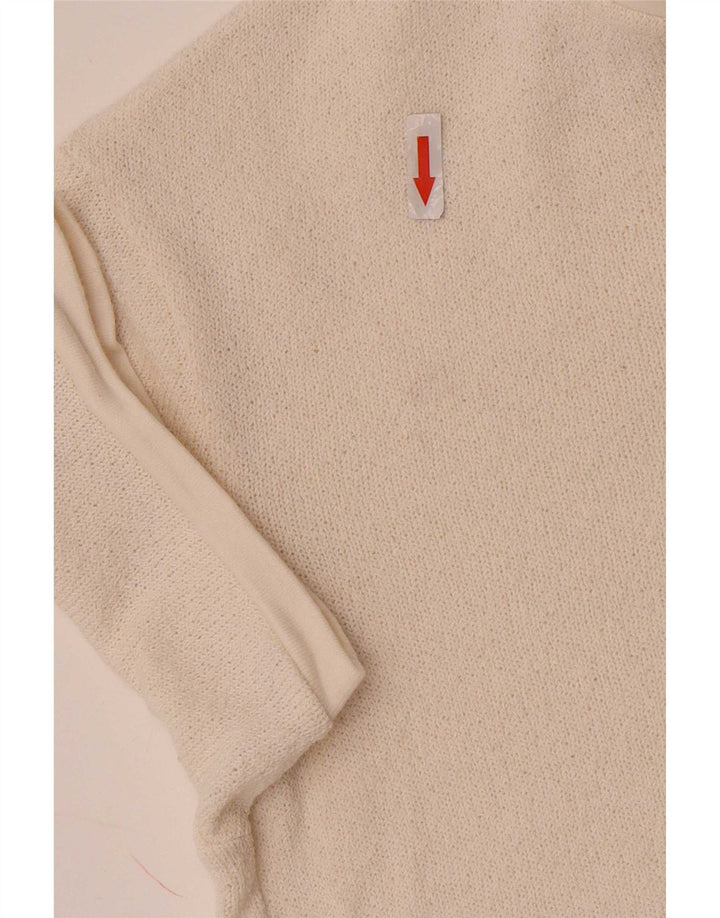 Zara Herren Poloshirt Small Off White