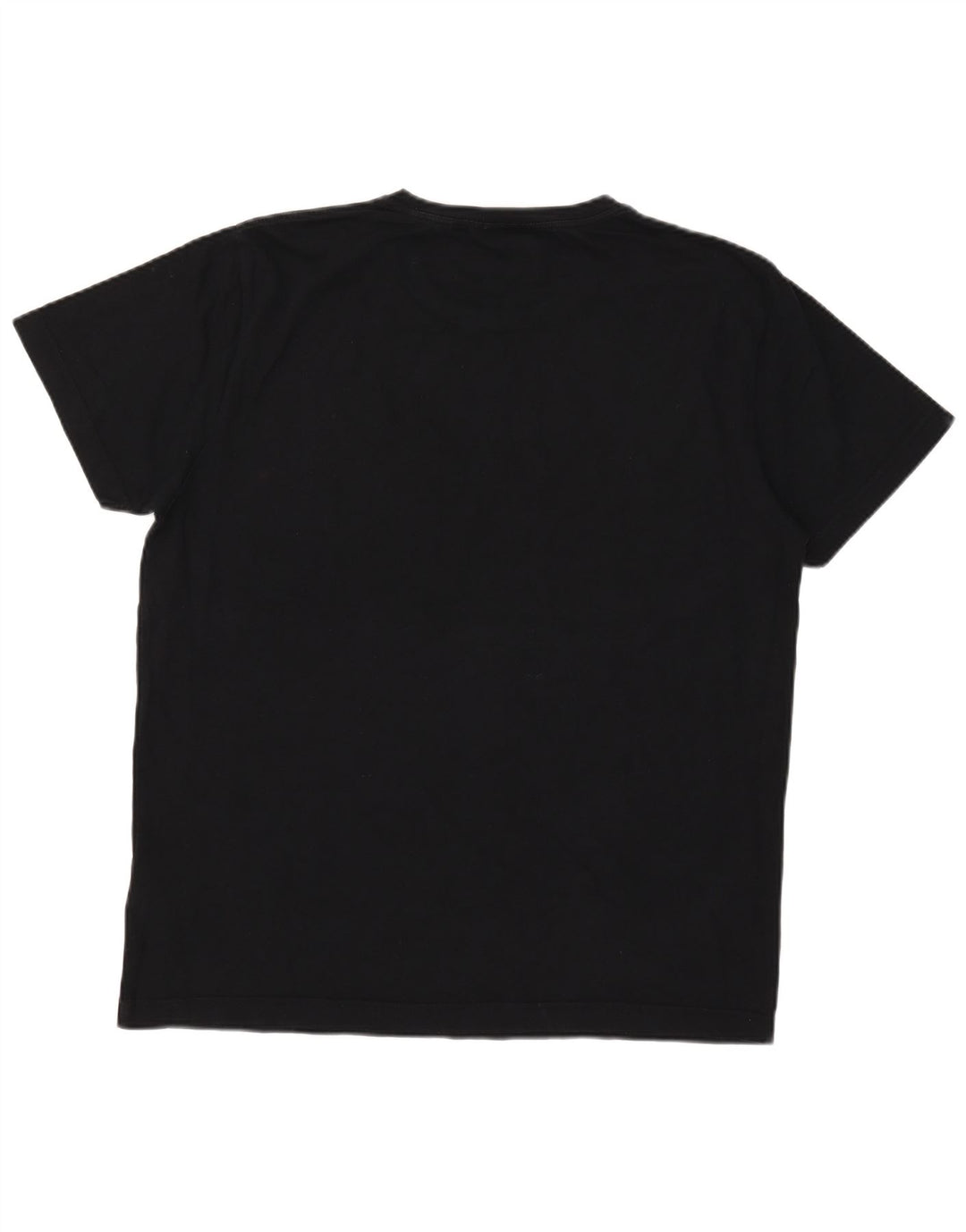 Gant Herren Regular T-Shirt Top XL Schwarz Baumwolle
