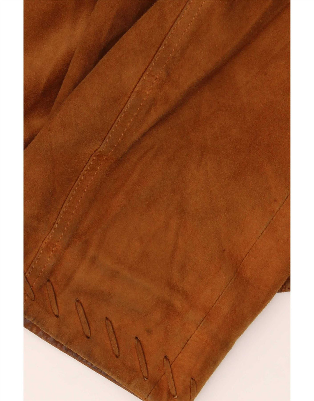 Conbipel Damen Übergroße Wildlederjacke IT 46 Large Braun