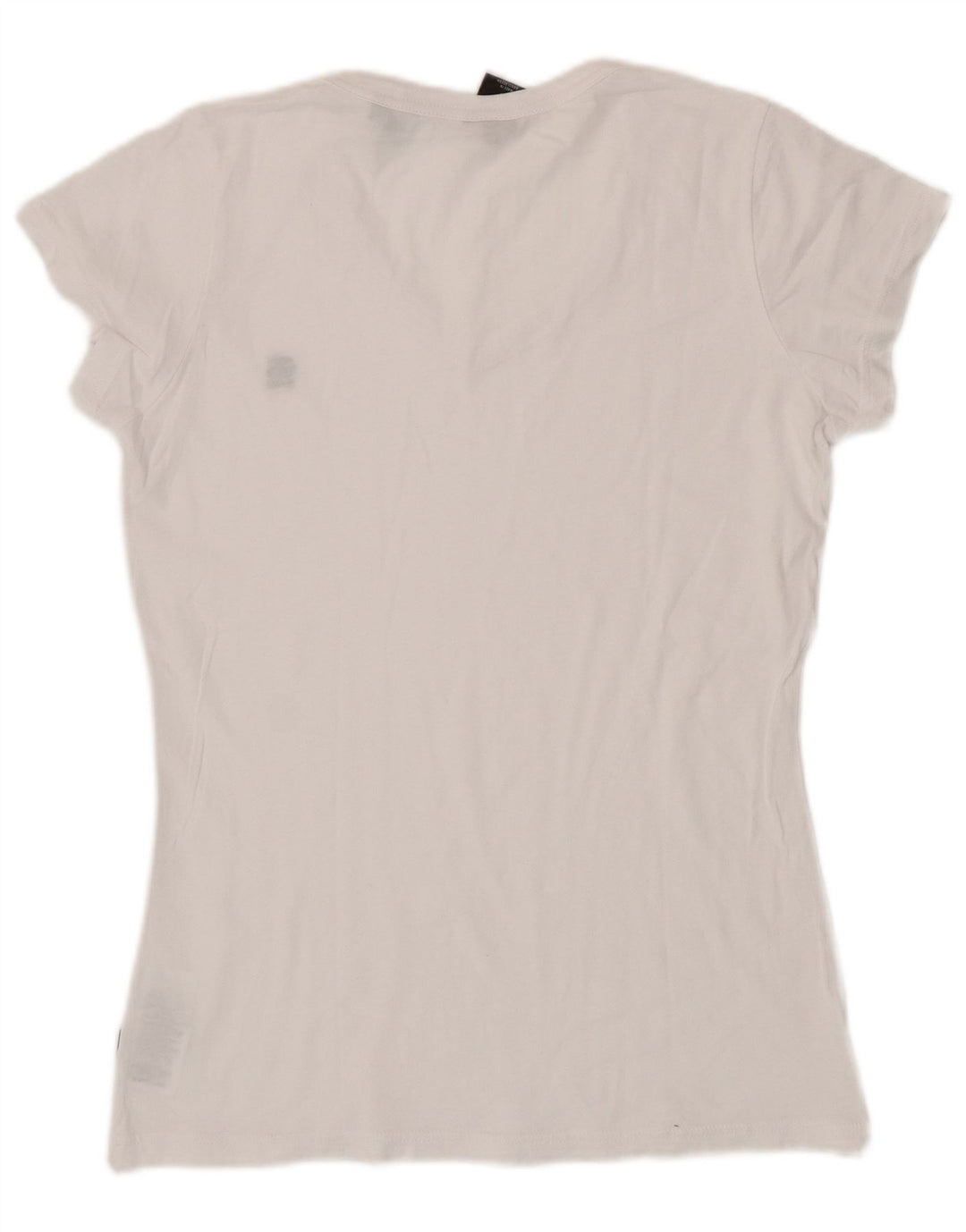 G-Star Damen T-Shirt Top UK 12 Mittelweiße Baumwolle