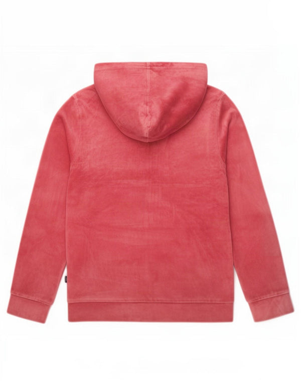 Puma Mädchen Graphic Velour Hoodie Pullover 11–12 Jahre rosa Baumwolle