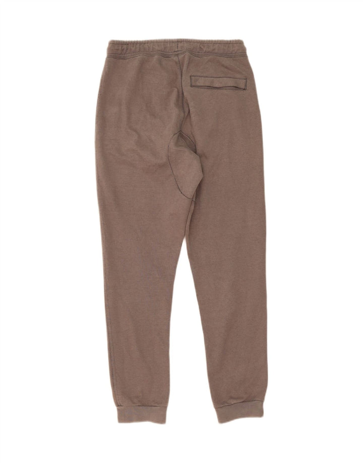 NIKE Mens Tracksuit Trousers Joggers Small  Grey Cotton