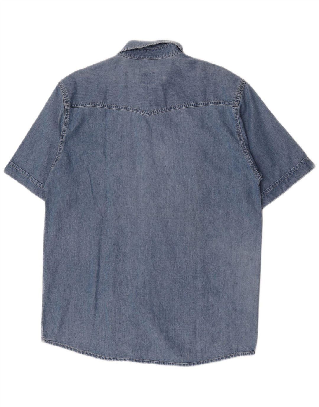 Levi's Herren Kurzarm-Jeanshemd Mittelblau