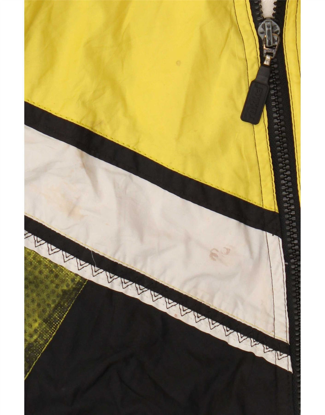 Rukka Herren-Trainingsanzug-Top-Jacke, Mittelschwarz, Farbblock