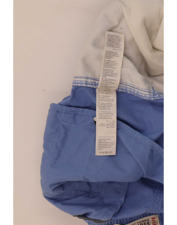 Fat Face Herren-Chinoshorts, Größe L, W36, Blau, Baumwolle