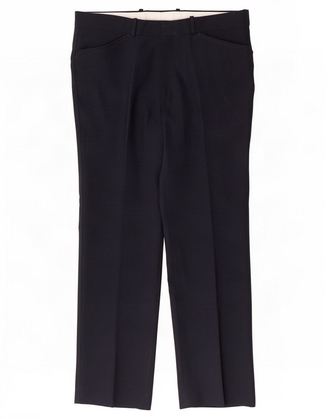 Farah Herren-Freizeithose, gerade, W36, L30, Marineblau, Polyester