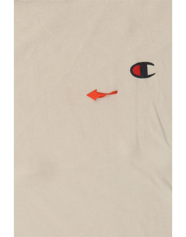 Champion T-Shirt für Jungen, 11–12 Jahre, Größe L, Weiß