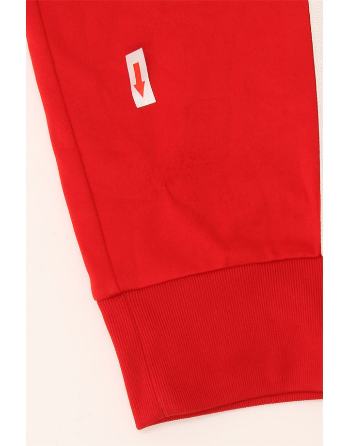 ADIDAS Jungen-Trainingshose, Jogginghose, 13–14 Jahre, rotes Polyester