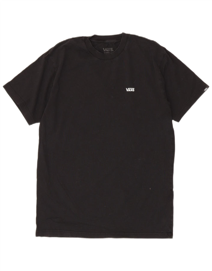 Vans Herren-T-Shirt mit klassischer Passform, mittelschwarze Baumwolle