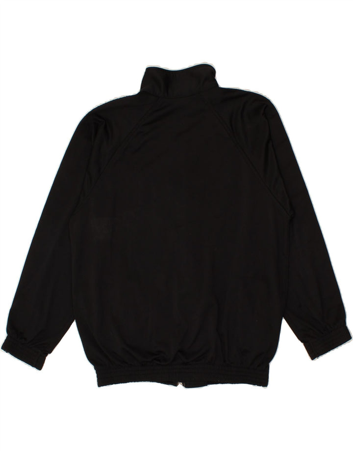 CHAMPION Boys Graphic Tracksuit Top Jacket 13-14 Years Black Polyester Vintage Champion and Second-Hand Champion from Messina Hembry 