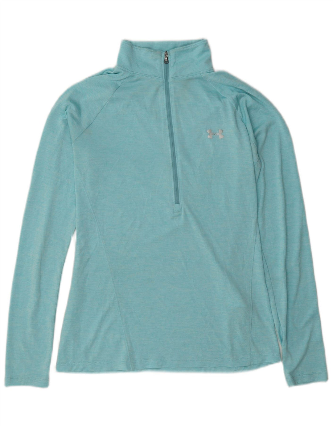Under Armour Damen Heat Gear Pullover-Trainingsanzugoberteil, UK 14, Mittelblau
