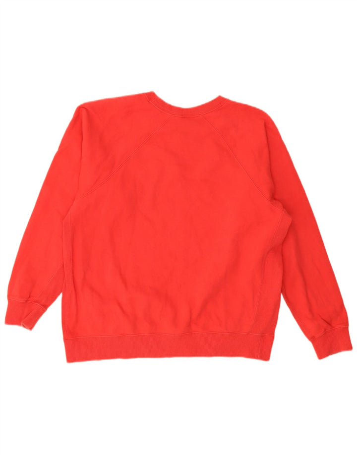 Champion Herren-Sweatshirt mit Grafik, groß, aus roter Baumwolle