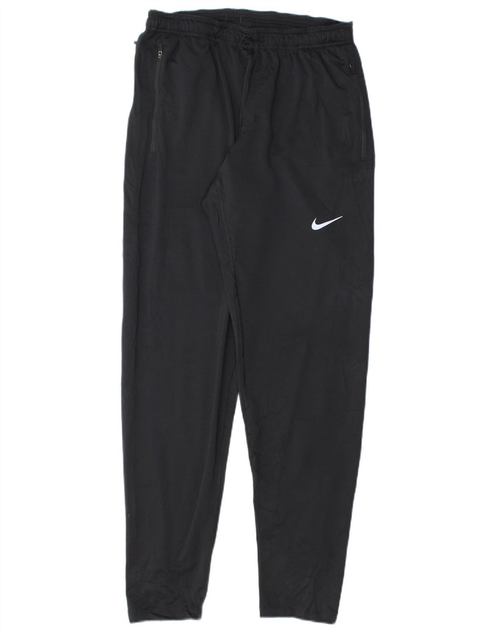 Nike Herren Dri Fit Trainingshose Mittelschwarzes Polyester