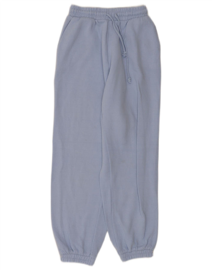Zara Damen-Trainingshose, Jogginghose, UK 10, Größe S, blau, Polyester