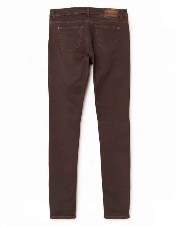 Zara Damen Trafaluc Slim Jeans EU 38 Small W28 L32 Graue Baumwolle