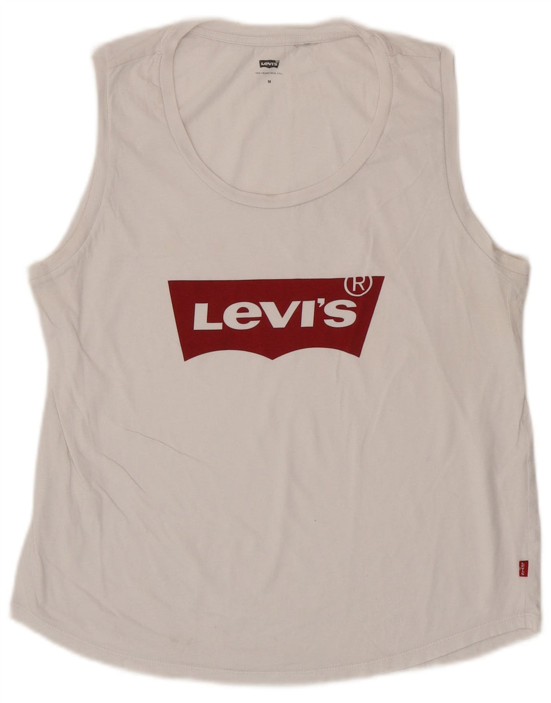 Levi's Damen Graphic Vest Top UK 12 Mittelweiß