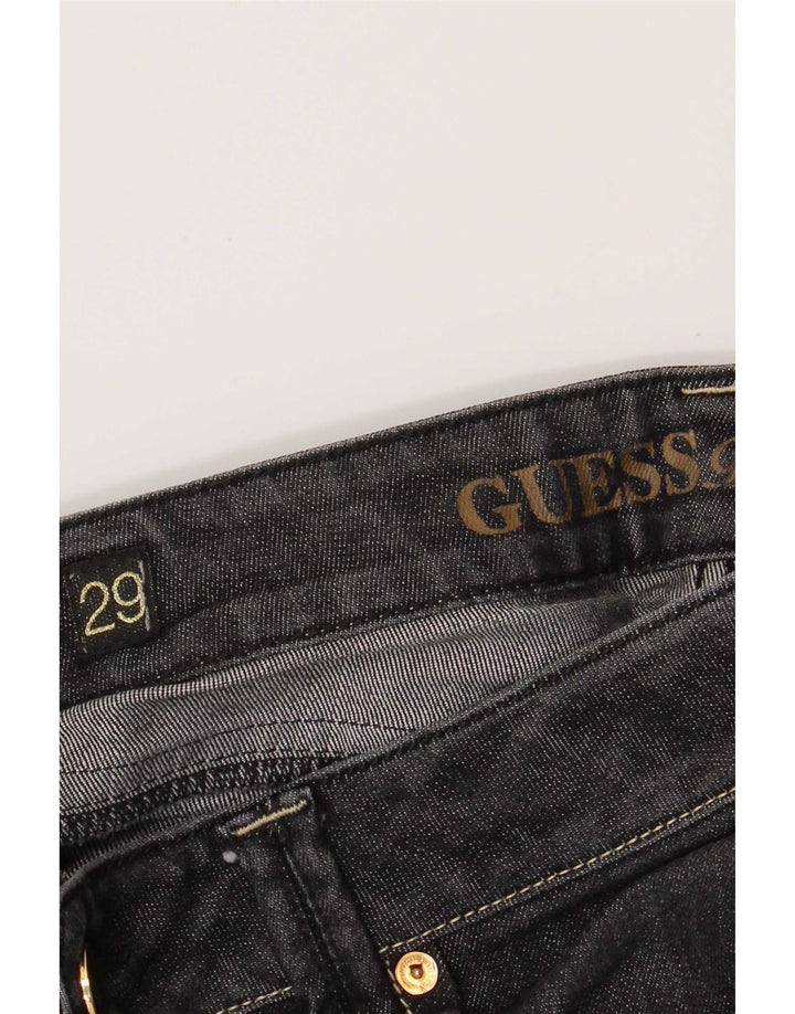 Guess Damen Crop Slim Jeans W29 L26 Grau