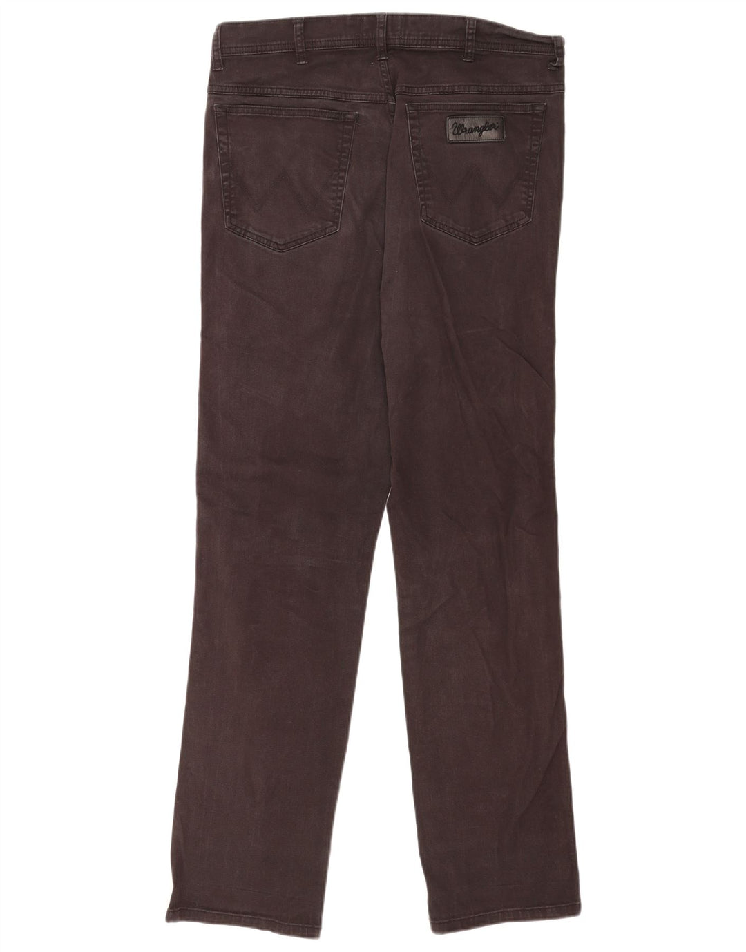 Wrangler Herren Texas Straight Jeans W34 L34 Graue Baumwolle