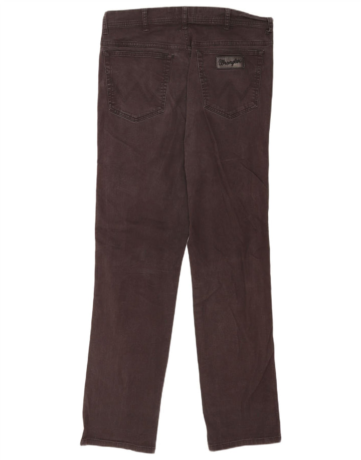 Wrangler Herren Texas Straight Jeans W34 L34 Graue Baumwolle