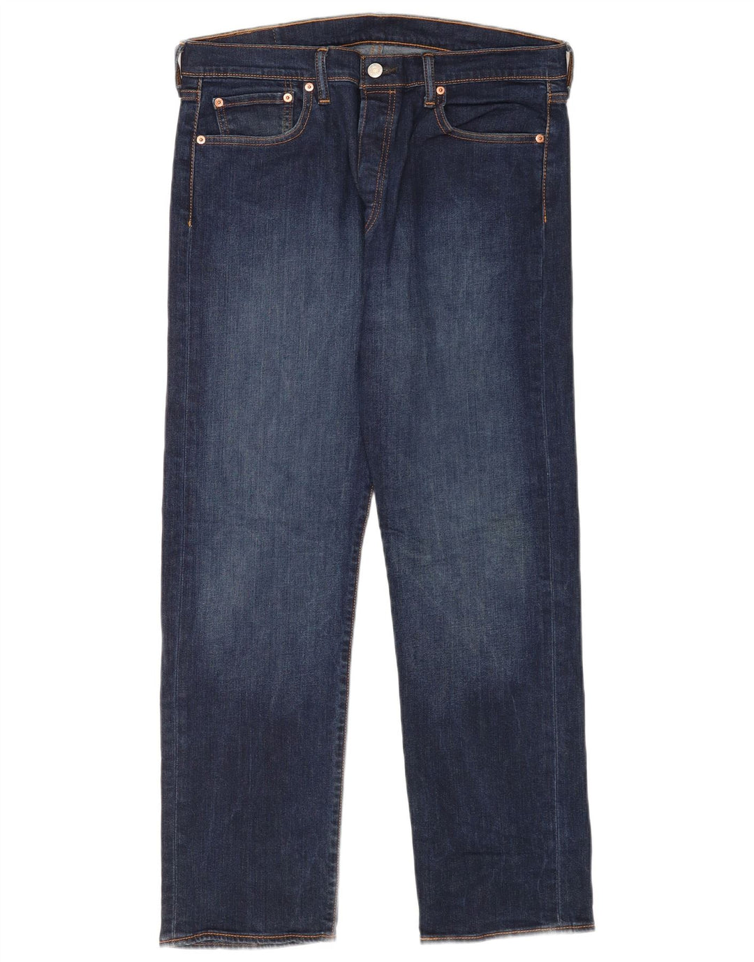 Levi's Herren 501 Straight Jeans W34 L30 Marineblau