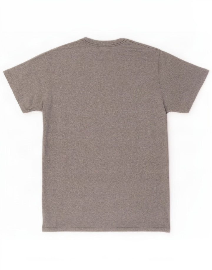 PEPE Jeans Herren-T-Shirt mit normaler Grafik, mittelgrau gesprenkelte Baumwolle