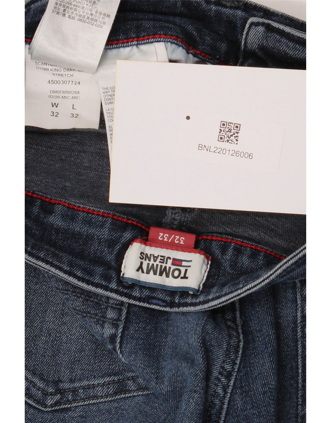 Tommy Hilfiger Herren Slim Jeans W32 L32 Blau