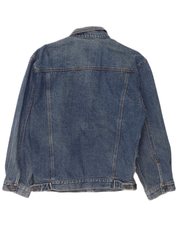 Arizona Herren Jeansjacke UK 34 XS Blaue Baumwolle