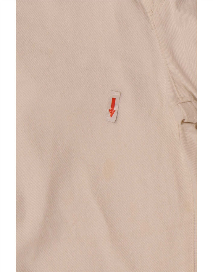 Gap Damen Bootcut Jeans US 12 Large W31 L31 Weiße Baumwolle