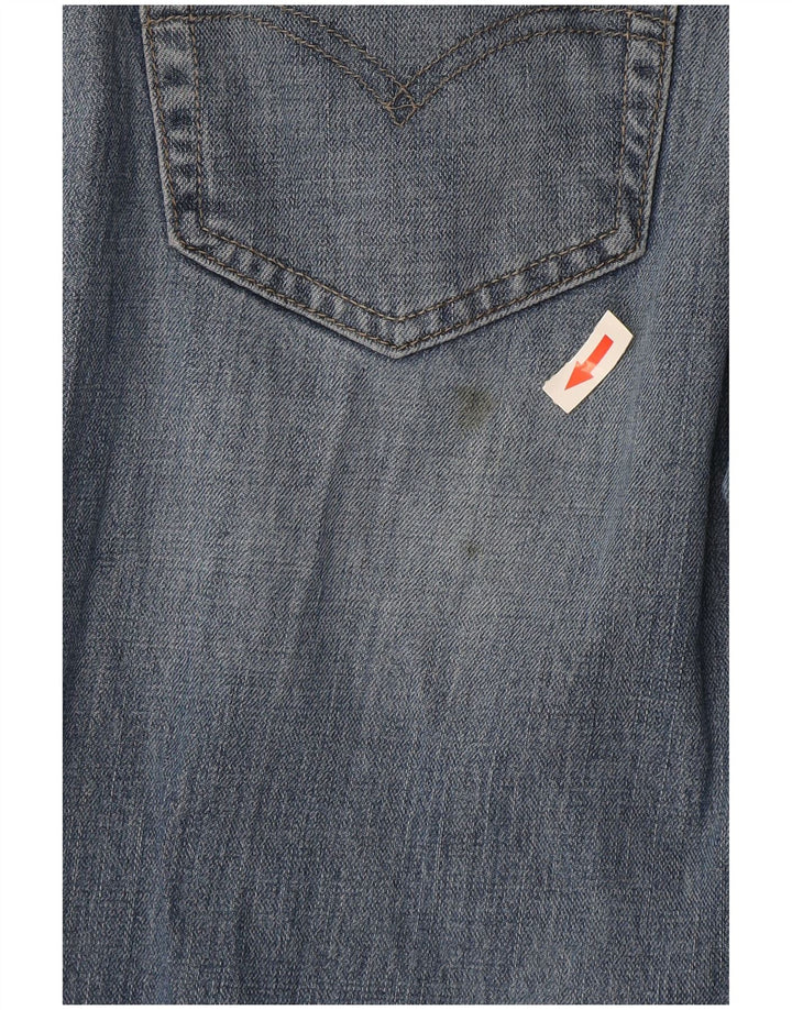 Levi's Herren Slim Jeans W32 L30 Blaue Baumwolle