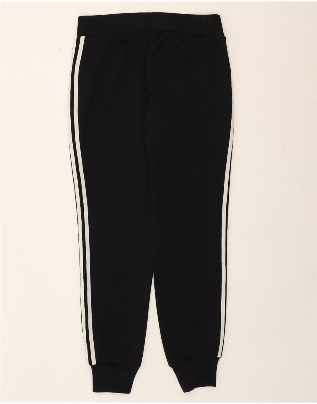 Adidas Damen Trainingshose Jogger UK 12 Medium Schwarz Polyester