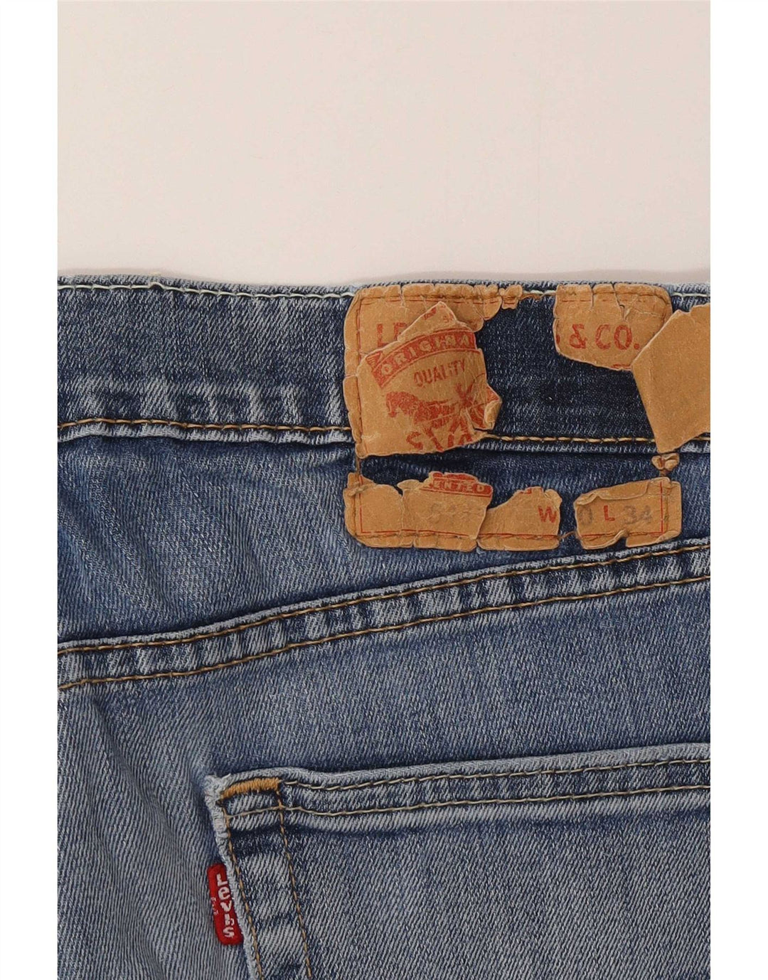 Levi's Herren 511 Slim Jeans W30 L34 Blaue Baumwolle