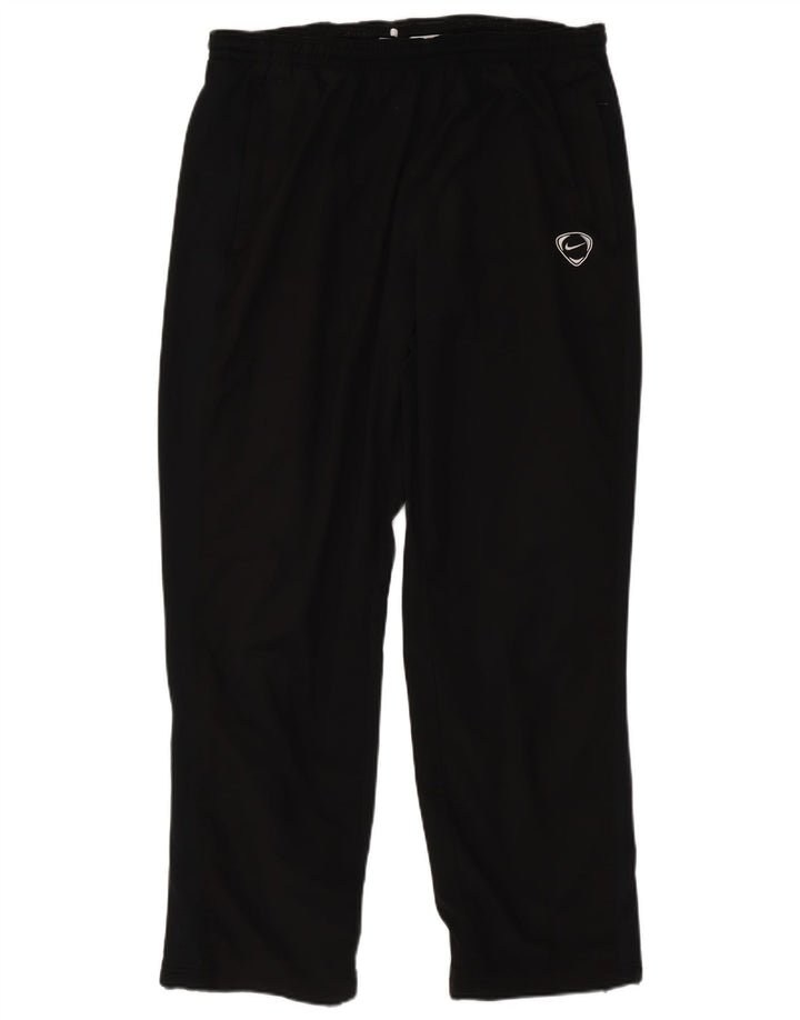 Nike Herren-Trainingshose XL, schwarzes Polyester