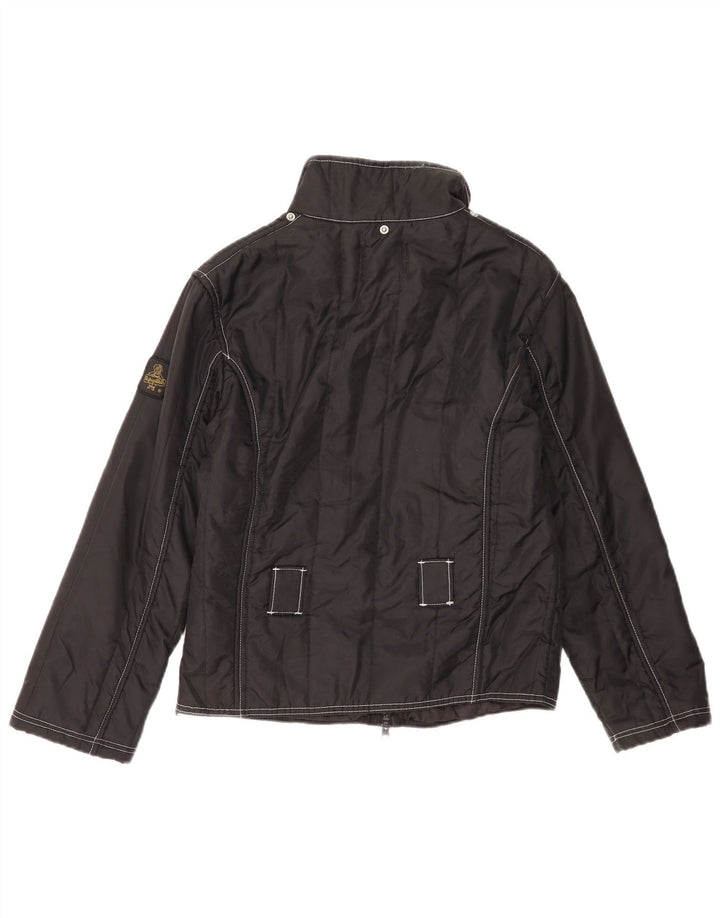 Refrigiwear Damen Regenjacke UK 14 Large Schwarz Nylon