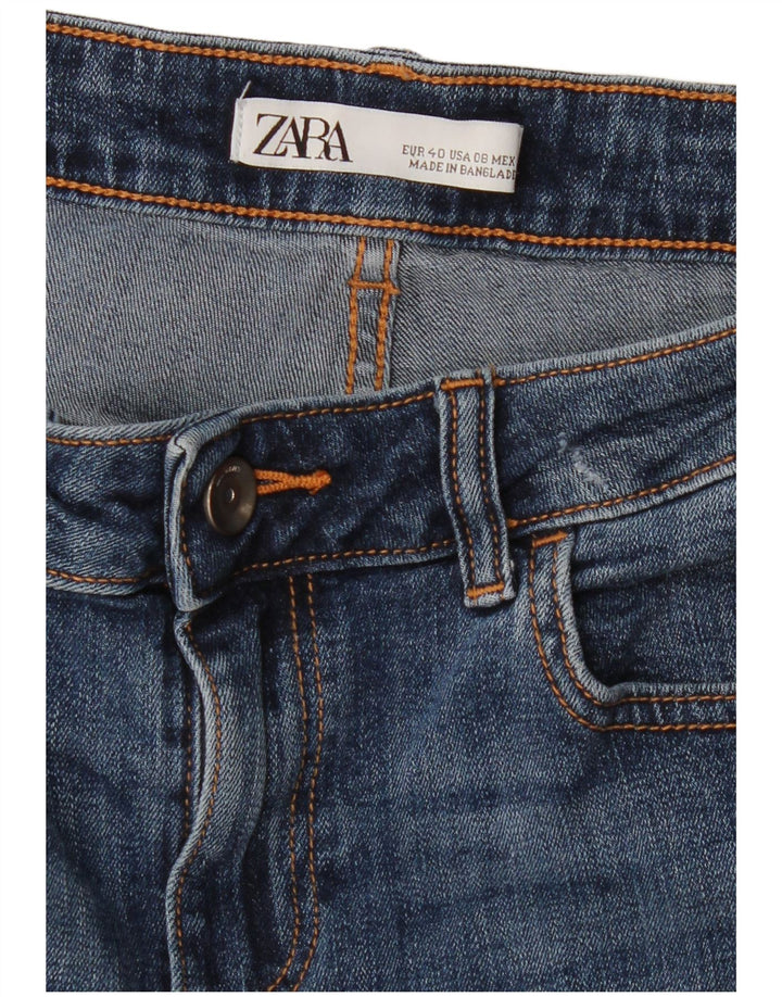 Zara Damen Skinny Jeans EU 40 Medium W30 L27 Blau