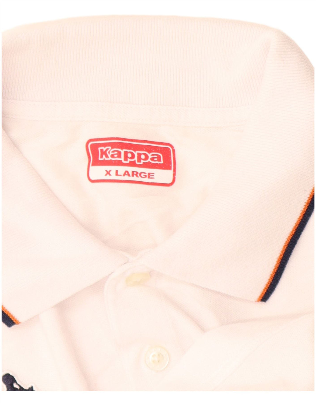 Kappa Herren Poloshirt XL Weiß