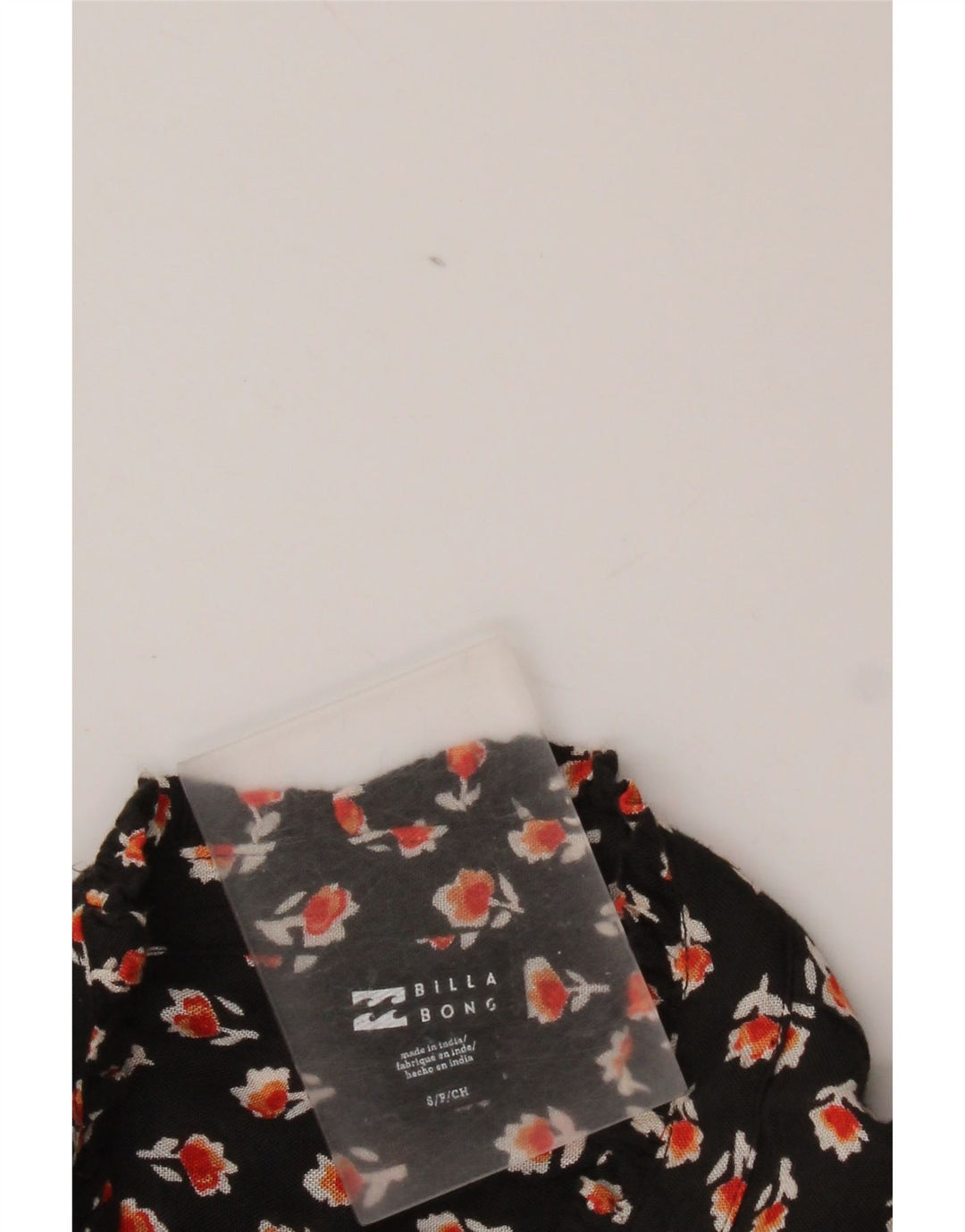 Billabong Damen-Hemdbluse in Übergröße, Gr. 10, klein, braun geblümt