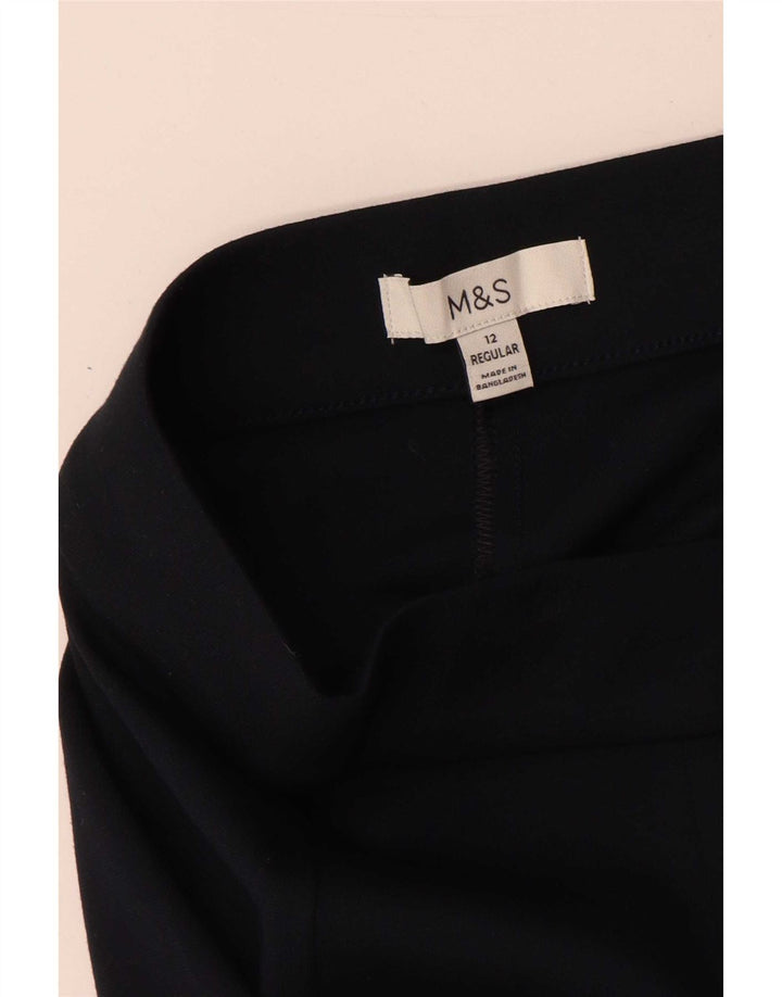 Marks & Spencer Damen Freizeithose UK 12 M W30 L31 Marineblau