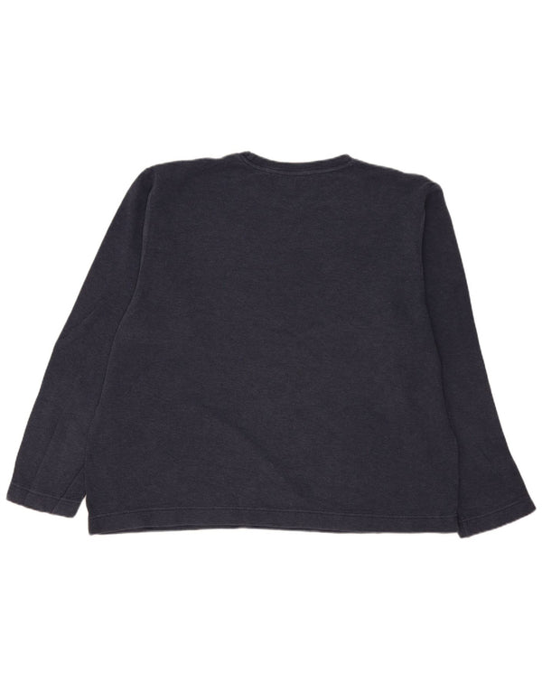 Gap Herren-Oberteil mit klassischer Passform, langärmelig, 2XL, Marineblau