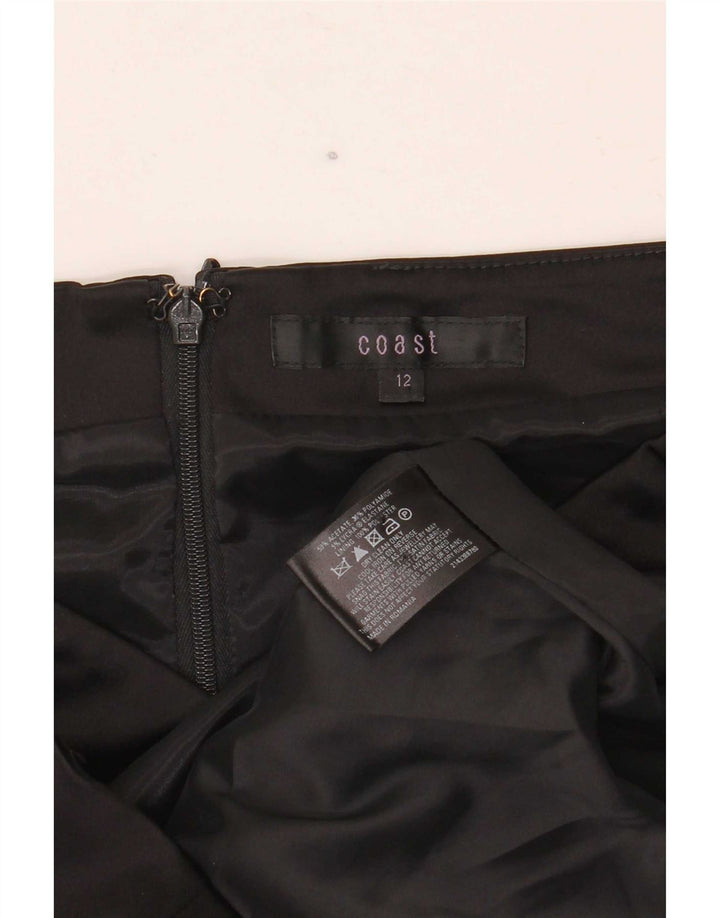 Schulterfreies Etuikleid für Damen von Coast, UK 12, Mittelschwarz, Acetat