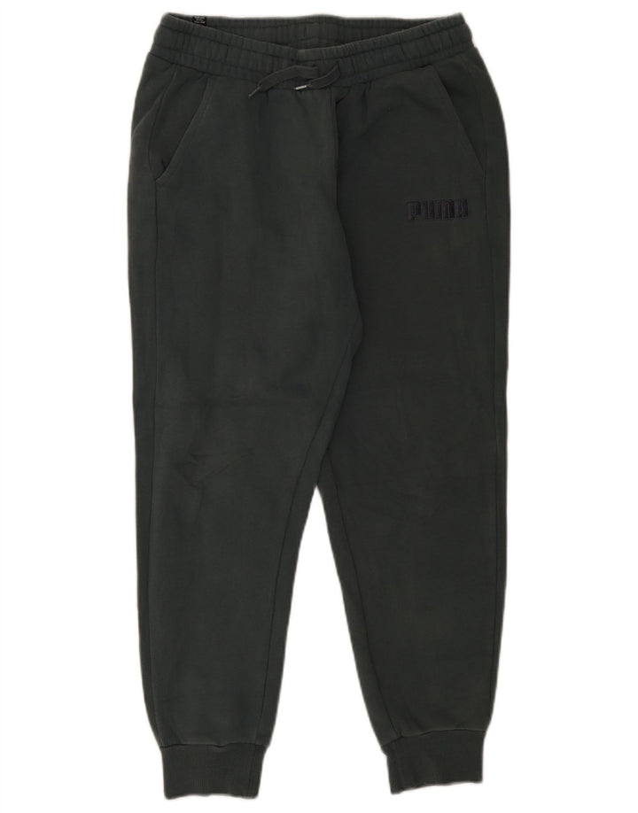 Puma Herren-Trainingshose, Jogginghose, mittelgrün, Baumwolle