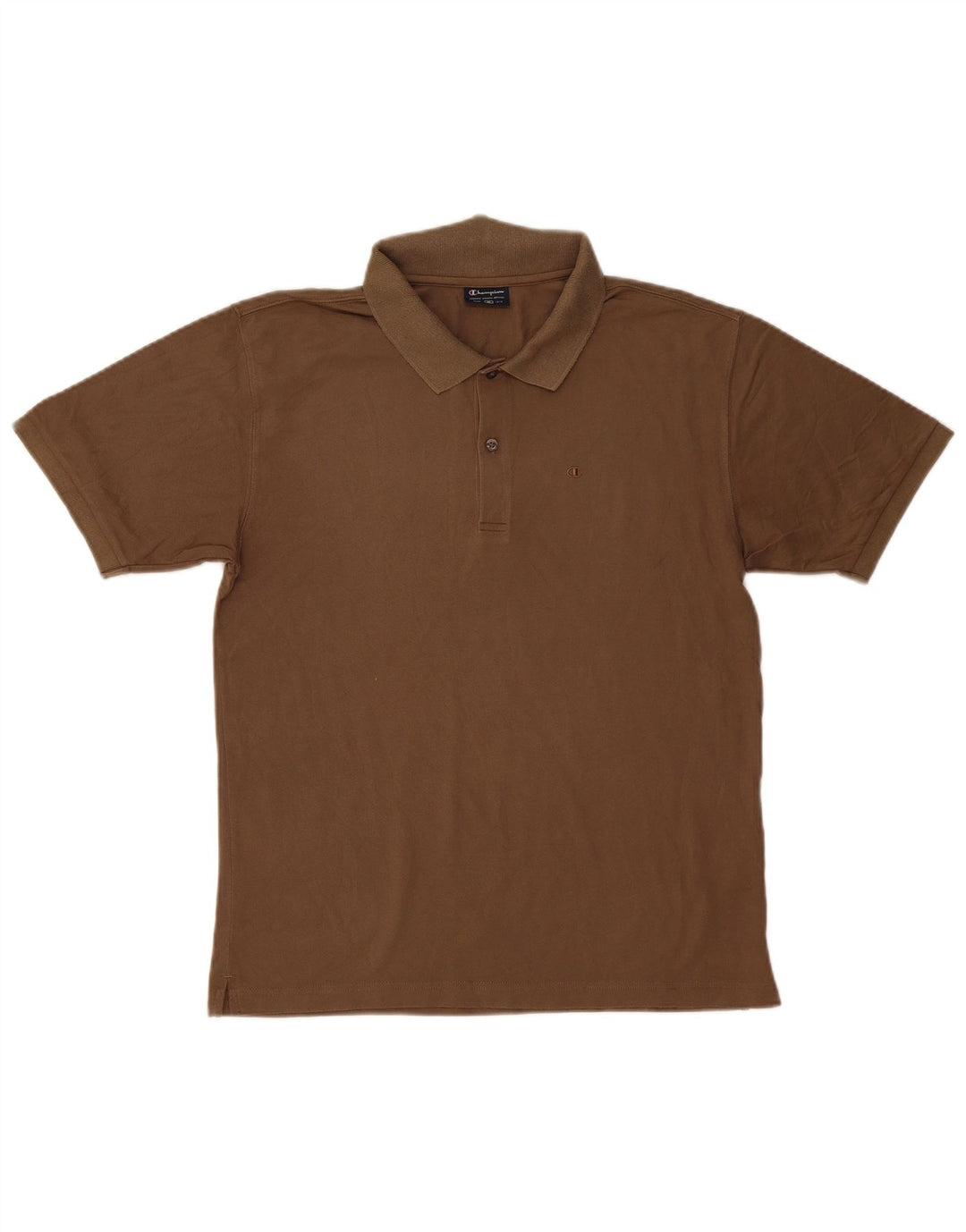 Champion Herren-Poloshirt aus mittelbrauner Baumwolle