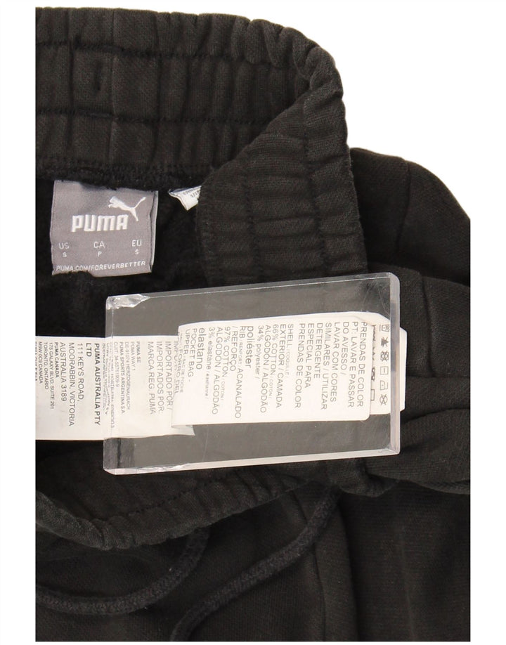 PUMA Herren-Trainingshose, Jogginghose, Größe S, Schwarz, Baumwolle