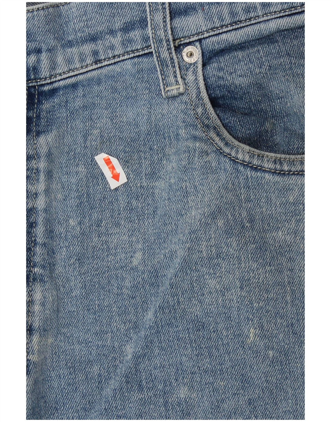 Tommy Hilfiger Herren Slim Jeans W38 L27 Blaue Baumwolle