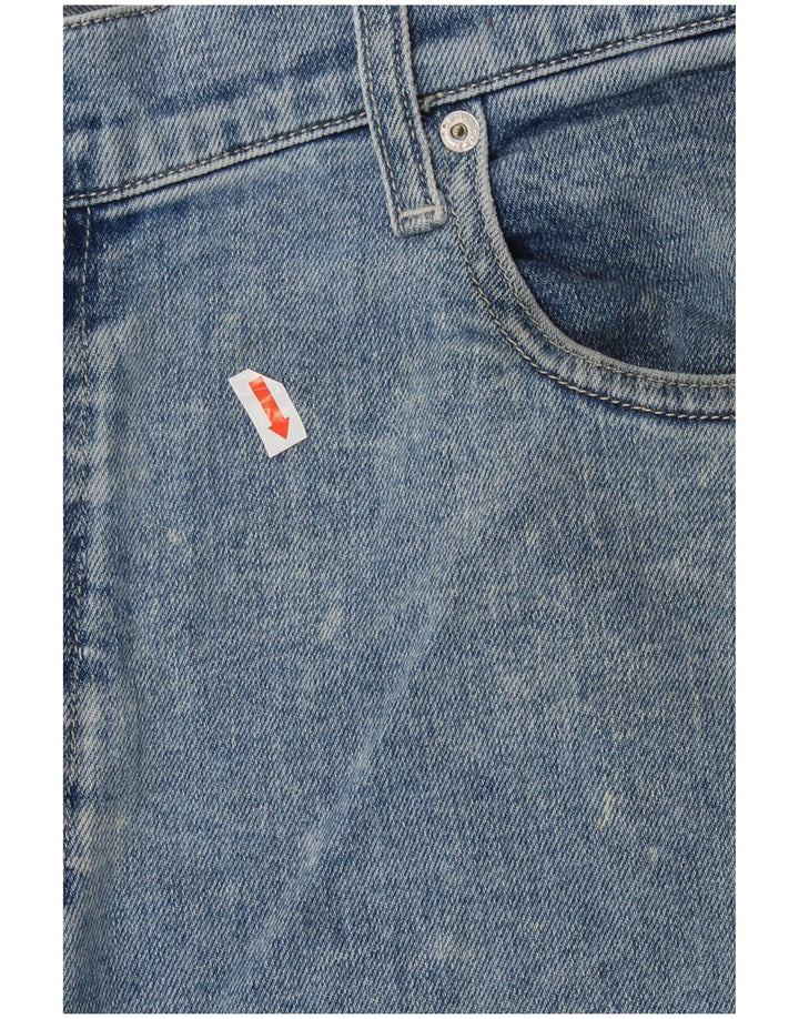 Tommy Hilfiger Herren Slim Jeans W38 L27 Blaue Baumwolle